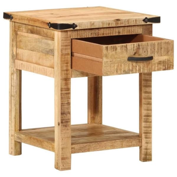 Maison Exclusive - Natbord 40x40x50 cm massiv mango træ