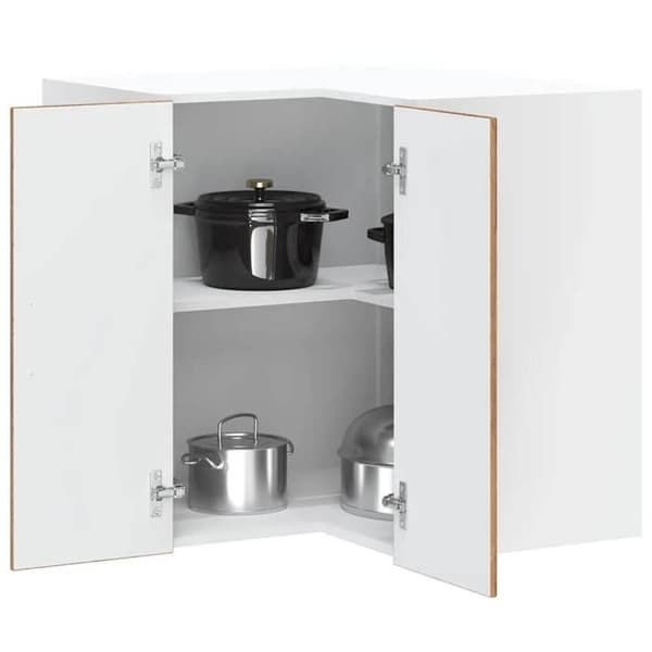 Maison Exclusive - Lucca vanhan puun kulma-seinäkaappi keittiöön