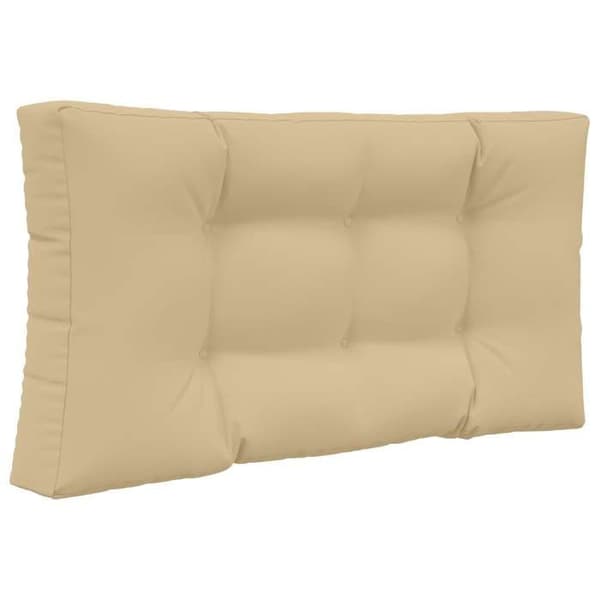 Maison Exclusive - Ulkokäyttöön tarkoitettu polyesterinen sohvatyyny beige 80 x 80 cm