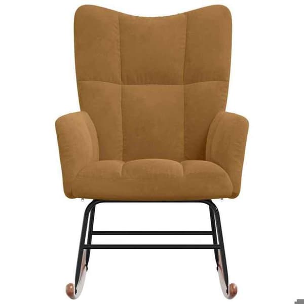 Maison Exclusive - Brun Velour Gungstol