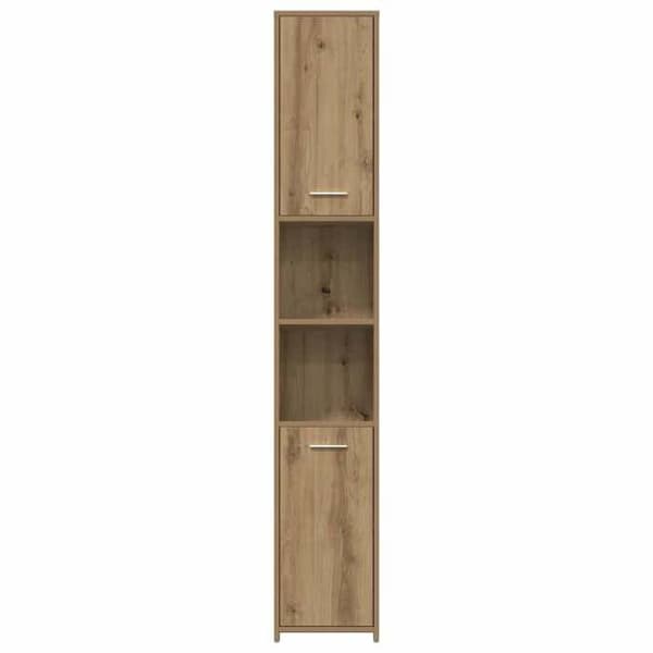Maison Exclusive - Badeværelsesskab i håndlavet eg 30x30x183,5 cm
