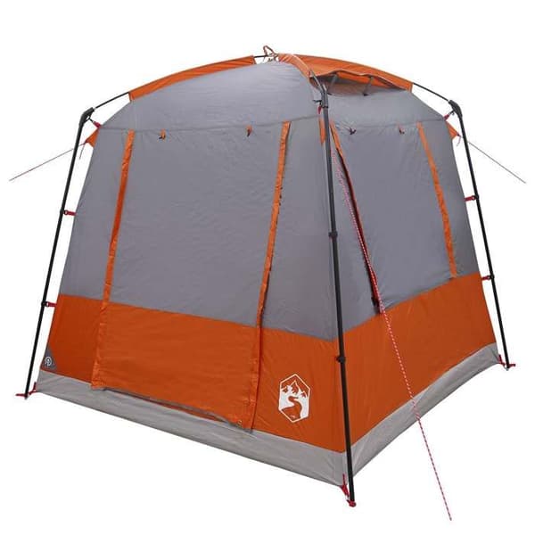 Maison Exclusive - Festtelt til 4 personer Grå og orange Grå och orange