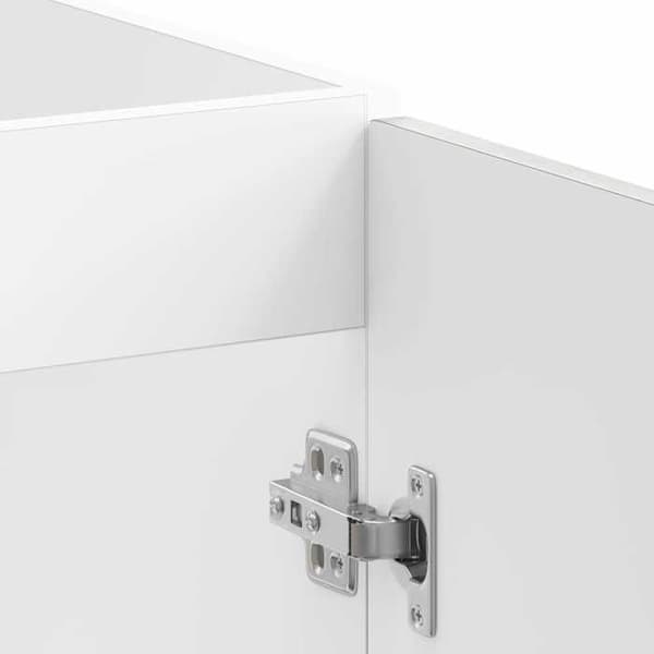 Maison Exclusive - Underskåp Porto 2 delar Grå 80 x 46 x 81,5 cm