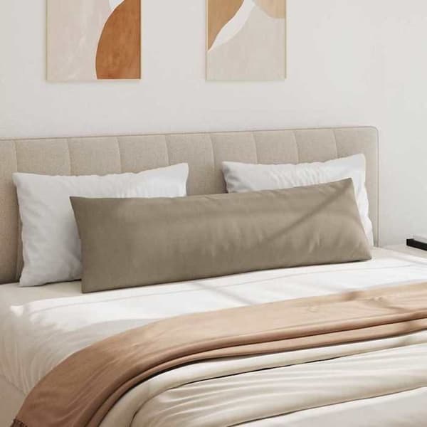 Soffkuddar - EXKLUSIVT HEM - 145 x 40 cm - Taupe - Polyester - Dragkedjefodral Mol