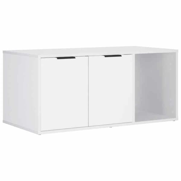 Maison Exclusive - Möbel för kattlåda Vit 100 x 49 x 45 cm