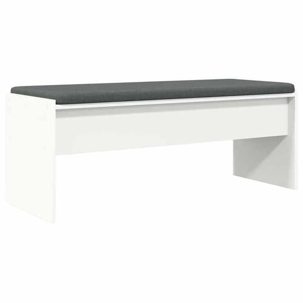Maison Exclusive - Entrémöbel med vit kudde 103 x 38 x 40 cm