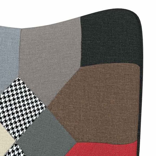 Maison Exclusive - Patchwork Tyg Relaxstol