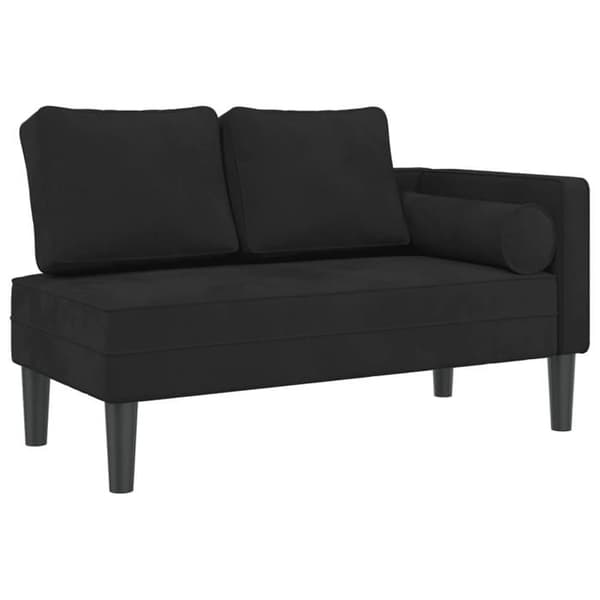 Maison Exclusive - Sengekøje med sorte velourpuder