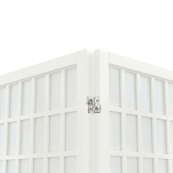 Maison Exclusive - Foldbar skillevæg 6 paneler 240x170 cm Hvid Vit