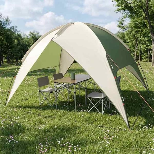 Maison Exclusive - Vedenpitävä teltta 3 hengelle, vihreä