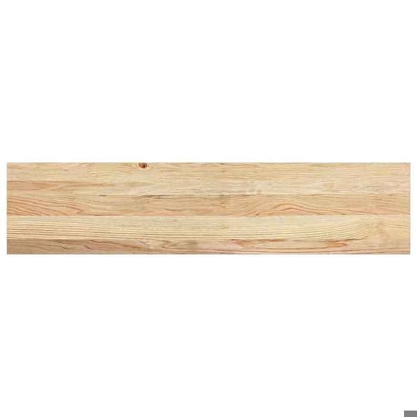 Maison Exclusive - Trappsteg 4 st obehandlad 110x30x2cm massiv ek