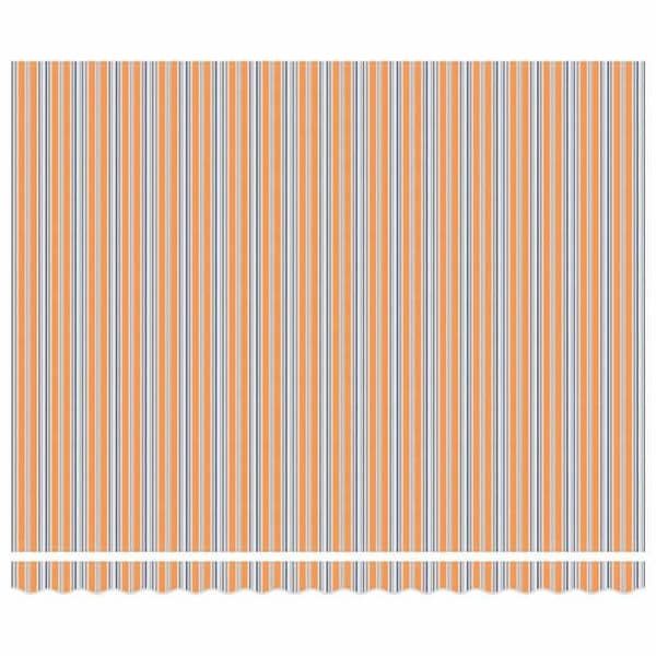 Maison Exclusive - Fällbart tak Orange och Grå 400 × 300 cm
