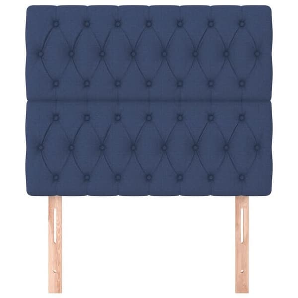 Maison Exclusive - Hovedgærde Blå 90x7x118/128 cm Stof Blå