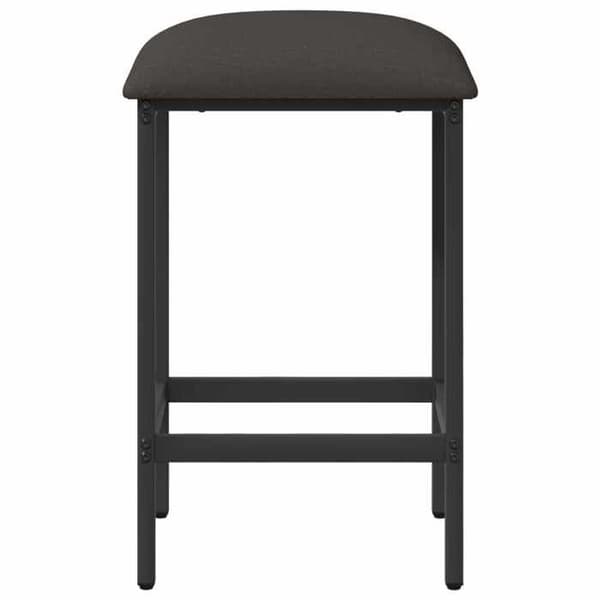 Maison Exclusive - Barstol 2 st Grå mörk 40 x 32 x 64 cm