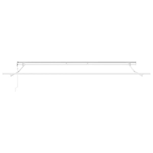 Maison Exclusive - Fällbart Markis Multicolor 400 × 350 cm Tyg och Aluminium