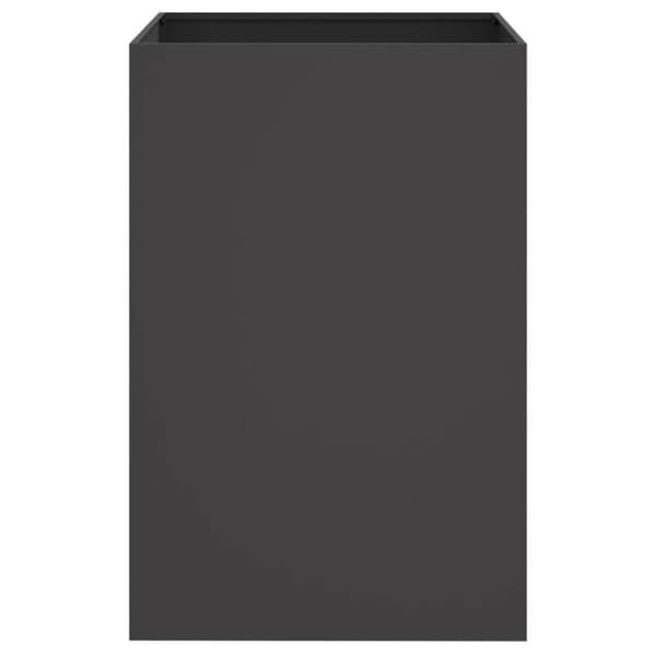 Maison Exclusive - Sort plantekasse 52x48x75 cm stål Svart