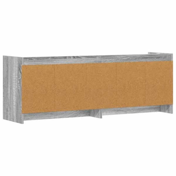 Maison Exclusive - TV-möbel 130 x 33 x 47 cm Sonoma grå Sonoma grå