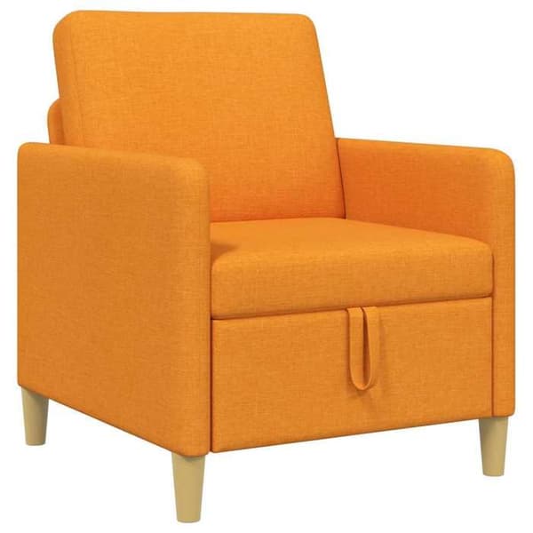Maison Exclusive - Soffa med förvaring Mörkgul 72 x 78 x 87 cm Polyester