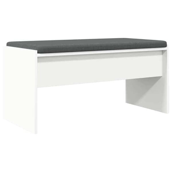 Maison Exclusive - Entrémöbel med vit kudde 80 x 38 x 46 cm