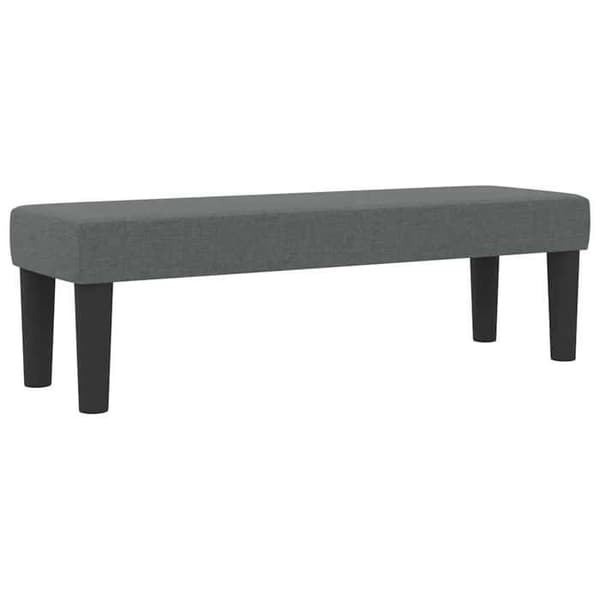 Sengestel med madras - EKSKLUSIV HUS - 120 x 190 cm - Mørkegrå - Justerbar hovedgærde Mörkgrå