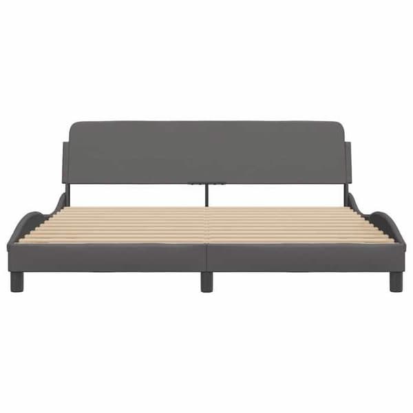Maison Exclusive - Dover sengestel grå 180x200 cm i kunstlæder Grå
