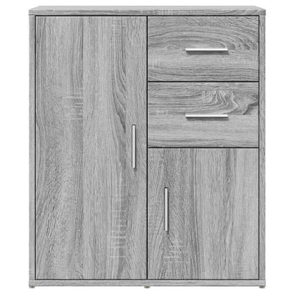 Maison Exclusive - Buffé Sonoma grå 60x31x70 cm ingenjörsträ
