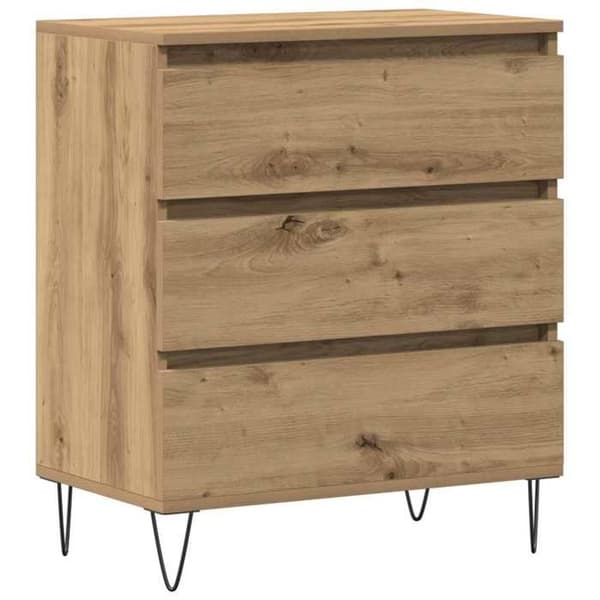 Buffé - EXKLUSIVT HUS - 60 x 35 x 70 cm - Ingenjörsträ - Brun - Nutida