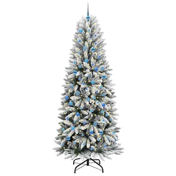 Maison Exclusive - Konstgjord Julgran Vit 240 cm Vit