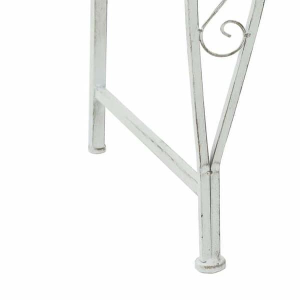 Maison Exclusive - Træbænk 4 - Antal pladser 160 x 80 x 89 cm Stål