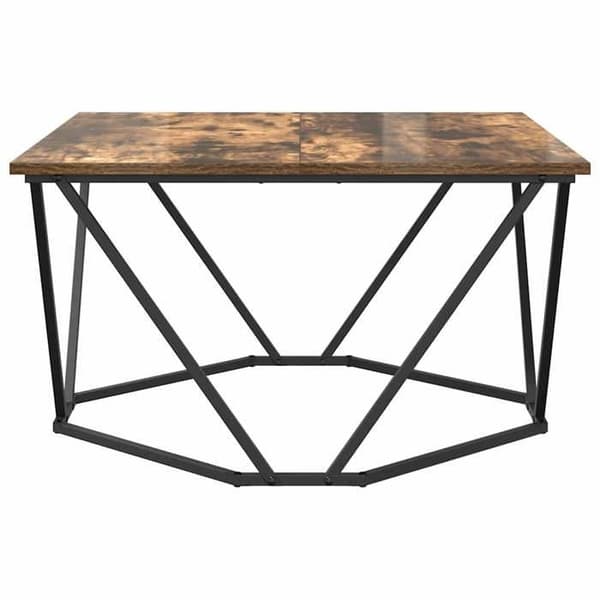 Maison Exclusive - Sofabord Røget eg 80 x 80 x 45 cm Rökt ek