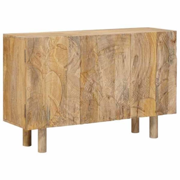 Buffet - EKSKLUSIVT HUS - 100 x 30 x 65 cm - Massivt mangotræ - Moderne design - God opbevaring