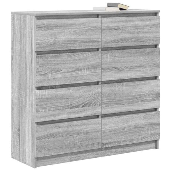 Maison Exclusive - Buffet sonoma grå 100x35x99 cm ingeniørtræ
