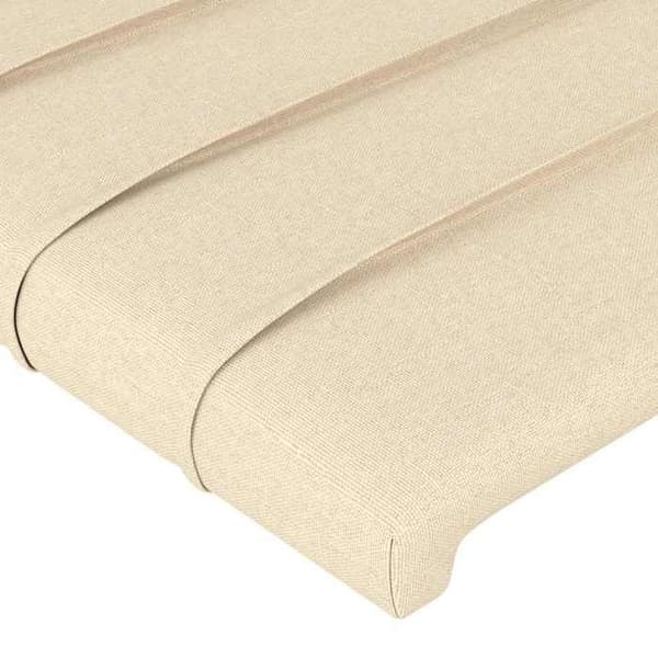 Maison Exclusive - Hovedgærde Creme 100x5x78/88 cm Stof