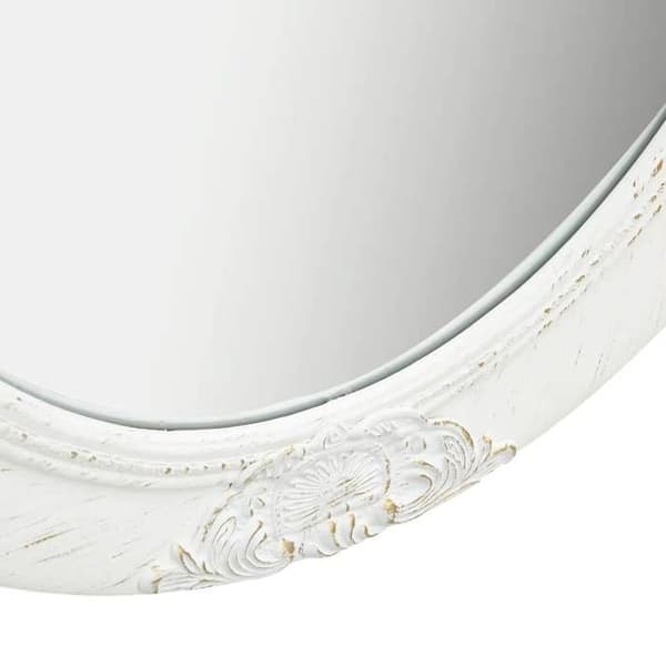 Maison Exclusive - Barockstil väggspegel 50x60 cm Vit