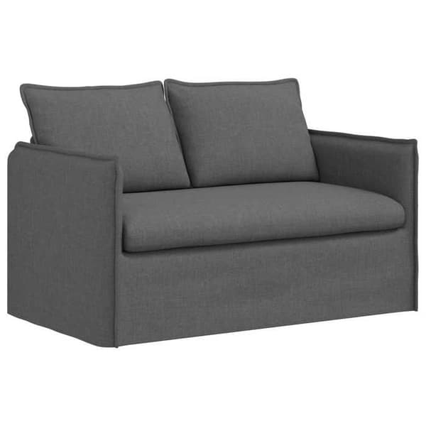 Maison Exclusive - Sæt af 2 sofaer Mørkegrå Stof