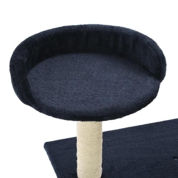 Maison Exclusive - Kattekradsetræ med sisal kløer 95 cm Mørkeblå Mörkblå