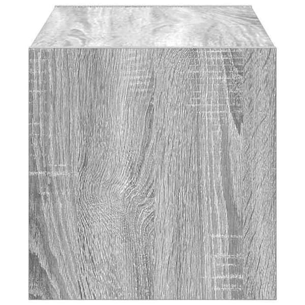 Maison Exclusive - Stabelbar skohylde sonoma grå 60x30x30,5 cm Sonoma grå