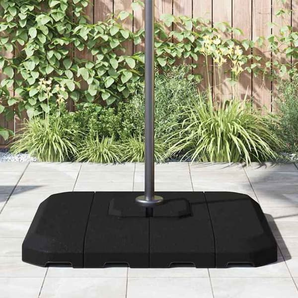 Maison Exclusive - Base til parasol med arm 130kg Sort