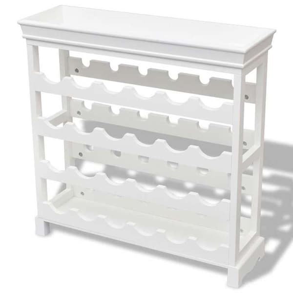 Maison Exclusive - Vinflaskskåp Abreu Blanc Vit
