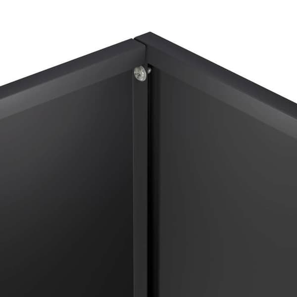 Maison Exclusive - Havekrukke 2 stk Sort 40 x 40 x 50 cm