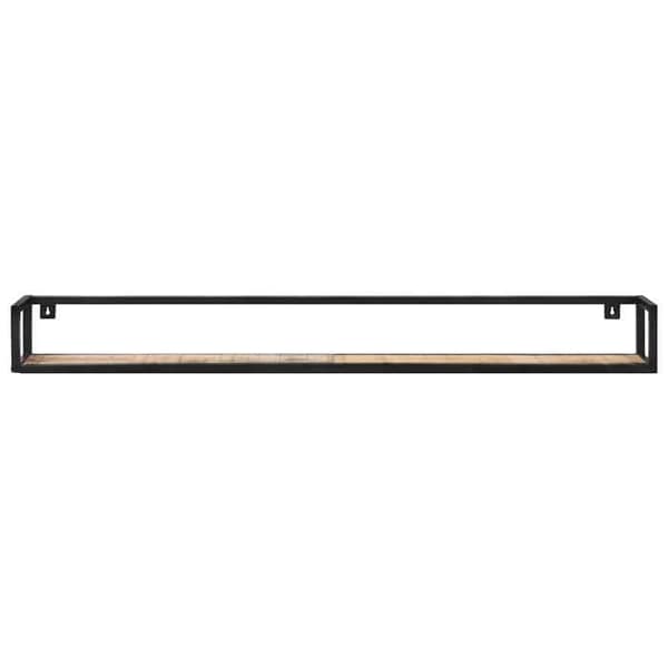 Maison Exclusive - Seinähyllyt 2 kpl 160 cm Raaka mangopuu