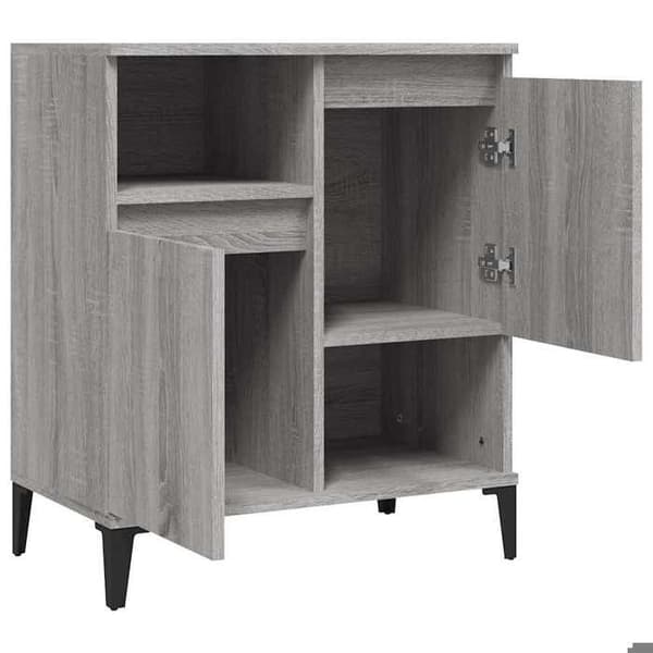 Maison Exclusive - Buffet Sonoma grå 60x35x70 cm Ingenjörsträ