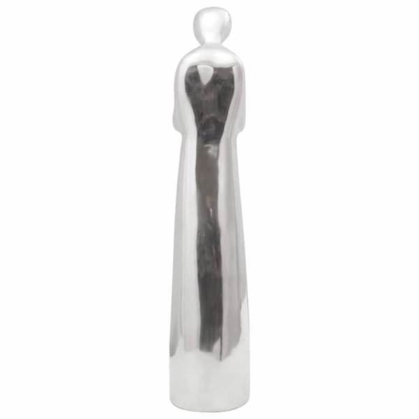 Maison Exclusive - Skulptur i silver 10 x 16 x 49 cm Aluminium