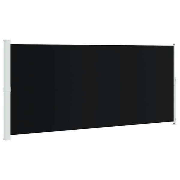 Maison Exclusive - Retractable sidotak för uteplats 220x514 cm Svart