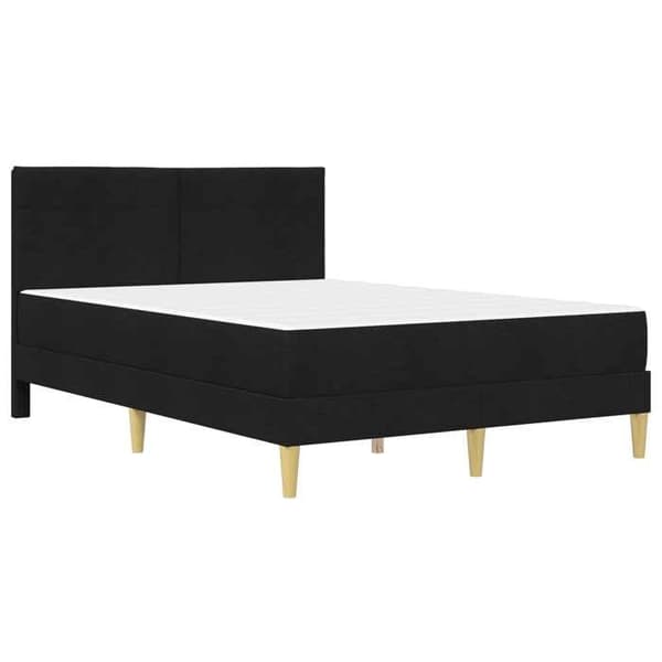 Maison Exclusive - Sängram Svart 160 x 200 cm Polyester