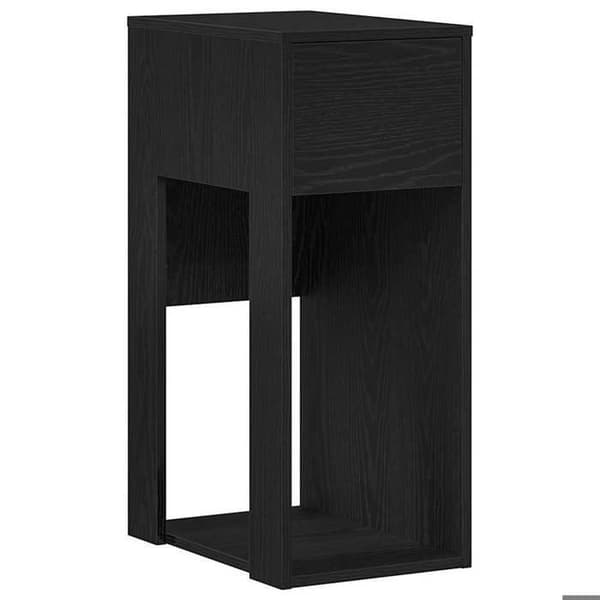 Maison Exclusive - Computerstand med skuffe sort 30x44x74 cm