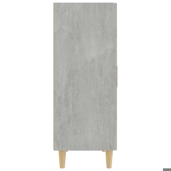 Maison Exclusive - Buffet Grå beton 70x34x90 cm Ingeniørtræ