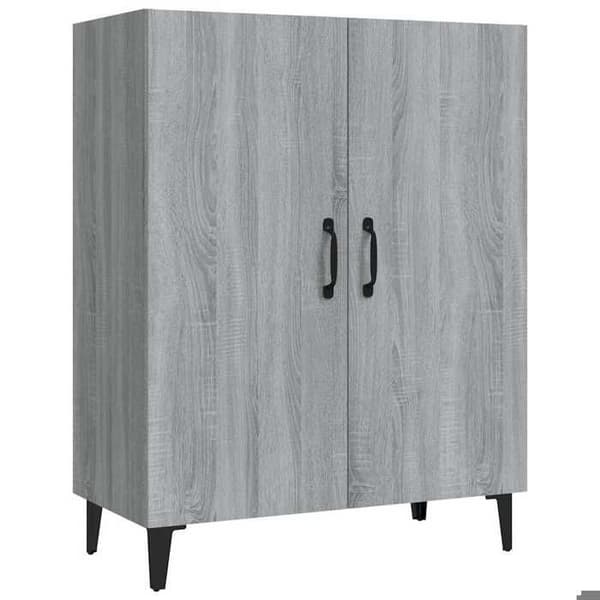 Maison Exclusive - Buffet Sonoma grå 70x34x90 cm Ingeniørtræ grå