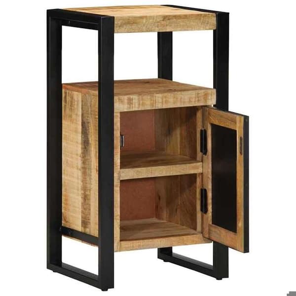 Maison Exclusive - Badrumsskåp Brun Massivt Mangoträ brun
