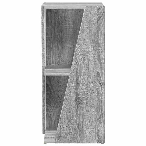 Sidehylde - EKSKLUSIV HUS - 33 x 32 x 70,5 cm - Ingeniørtræ - Grå - Selvstående